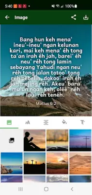 Penan Eastern Bible android App screenshot 0