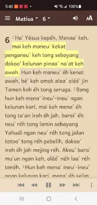 Penan Eastern Bible android App screenshot 2